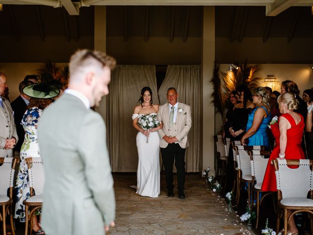 Jack and Ashleigh's Wedding in Ravenscar, North Yorkshire 23