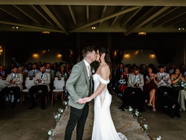 Jack and Ashleigh's Wedding in Ravenscar, North Yorkshire 30