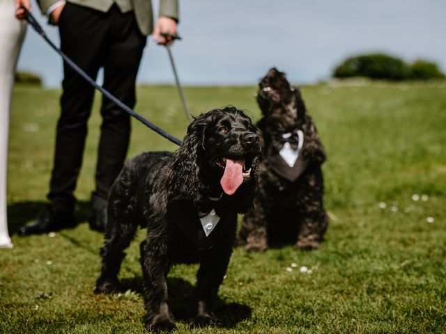 Jack and Ashleigh's Wedding in Ravenscar, North Yorkshire 32