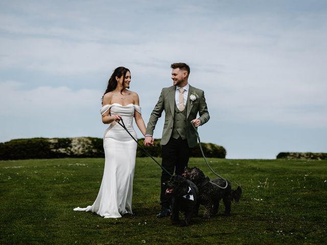 Jack and Ashleigh's Wedding in Ravenscar, North Yorkshire 33