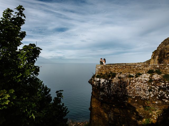 Jack and Ashleigh's Wedding in Ravenscar, North Yorkshire 46