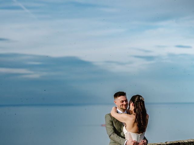 Jack and Ashleigh's Wedding in Ravenscar, North Yorkshire 47
