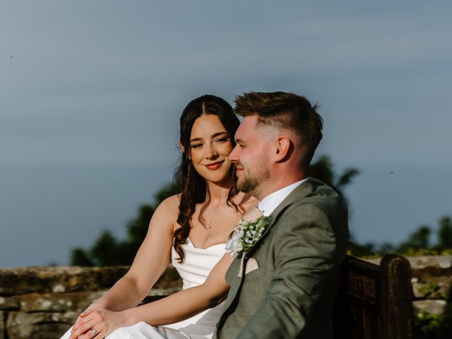 Jack and Ashleigh's Wedding in Ravenscar, North Yorkshire 50