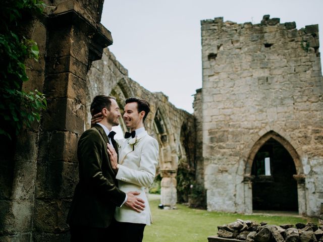 Steven and James&apos;s Wedding in Malton, North Yorkshire 76