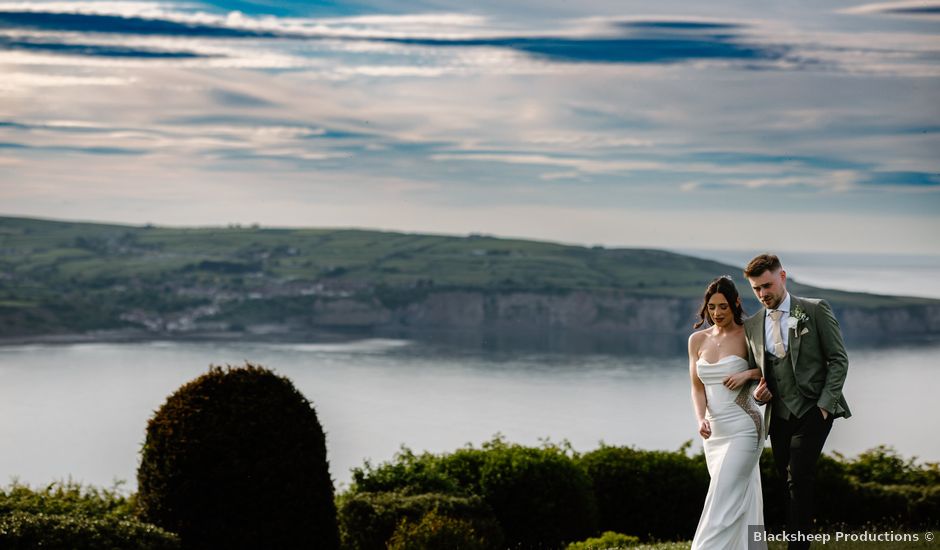 Jack and Ashleigh's Wedding in Ravenscar, North Yorkshire