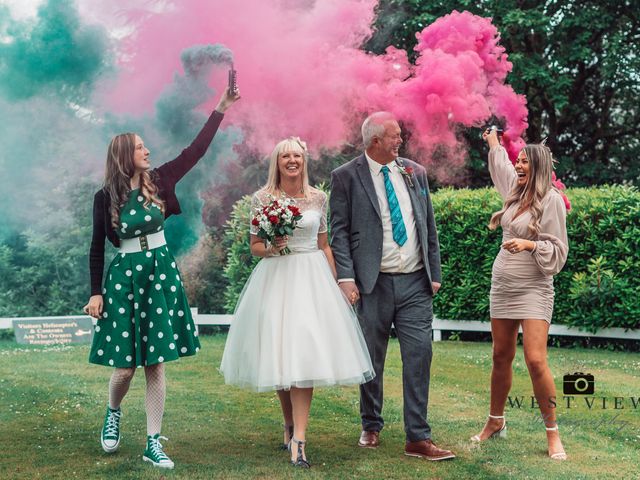 Barney and Heather&apos;s Wedding in Troutbeck, Cumbria 12