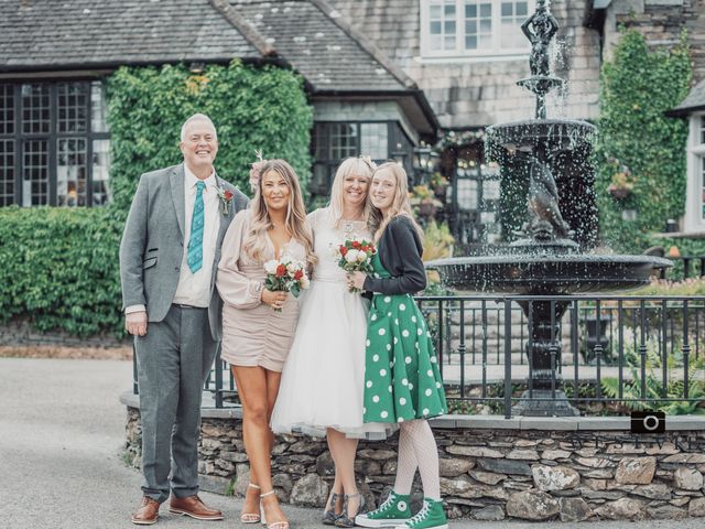 Barney and Heather&apos;s Wedding in Troutbeck, Cumbria 14