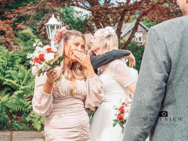 Barney and Heather&apos;s Wedding in Troutbeck, Cumbria 19