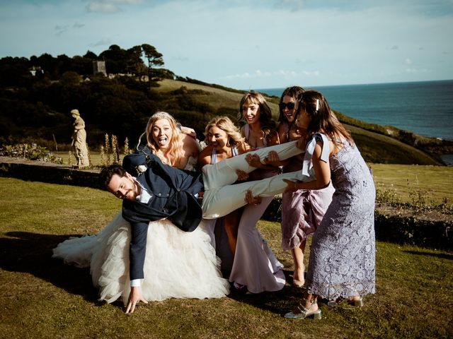 Rhys and Harriet&apos;s Wedding in Looe, Cornwall 20