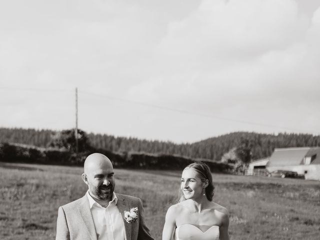 Aron and Aimee&apos;s Wedding in Knighton, Powys 70