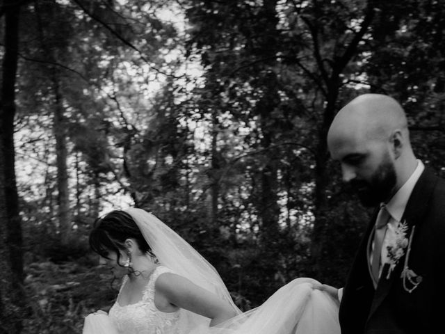 Richard and Amy's Wedding in Staffordshire Moorlands, Staffordshire 33