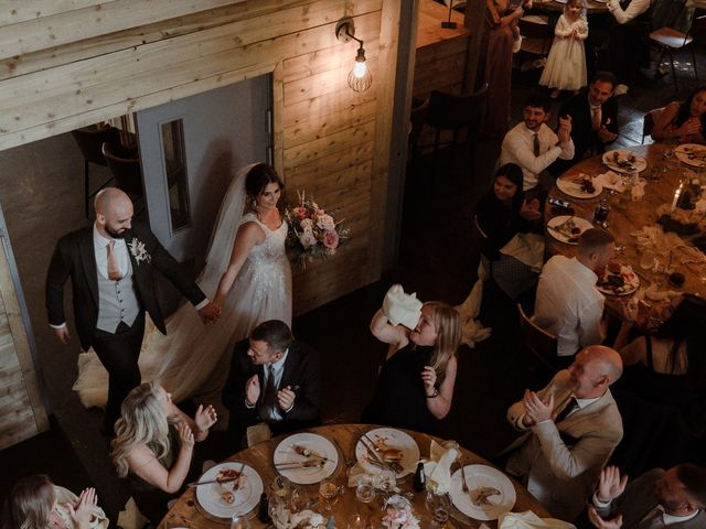 Richard and Amy's Wedding in Staffordshire Moorlands, Staffordshire 38