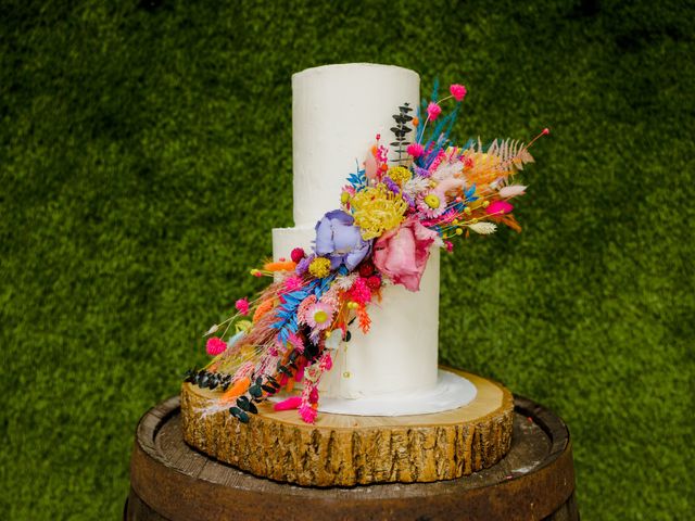 Simon and Ellie's Wedding in Brecon, Powys 2