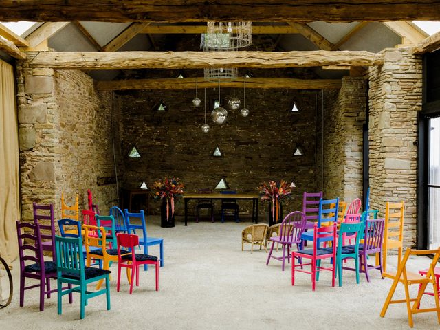 Simon and Ellie's Wedding in Brecon, Powys 4