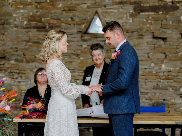 Simon and Ellie&apos;s Wedding in Brecon, Powys 23