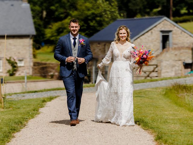 Simon and Ellie&apos;s Wedding in Brecon, Powys 31