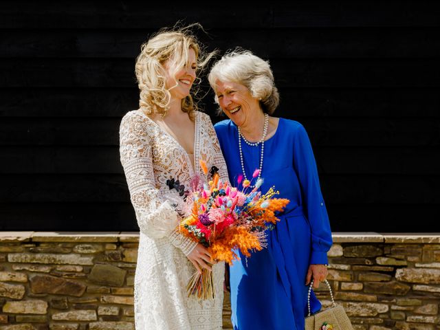 Simon and Ellie's Wedding in Brecon, Powys 37