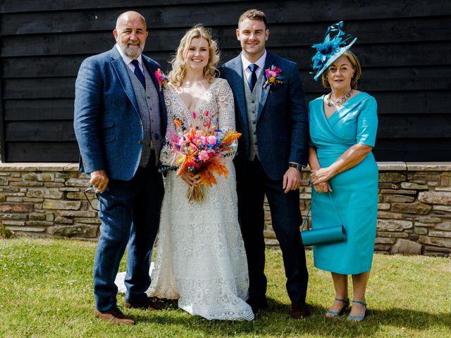 Simon and Ellie's Wedding in Brecon, Powys 38