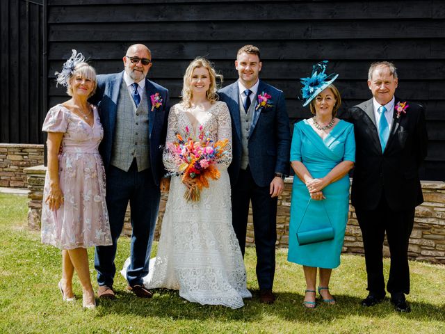 Simon and Ellie's Wedding in Brecon, Powys 39