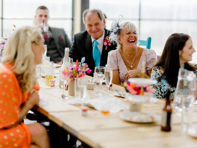 Simon and Ellie's Wedding in Brecon, Powys 43