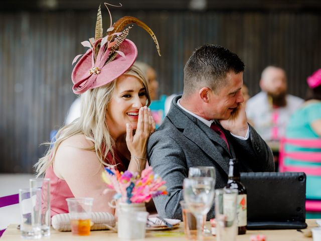 Simon and Ellie's Wedding in Brecon, Powys 45