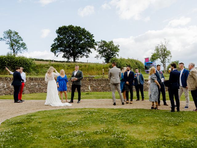 Simon and Ellie&apos;s Wedding in Brecon, Powys 61