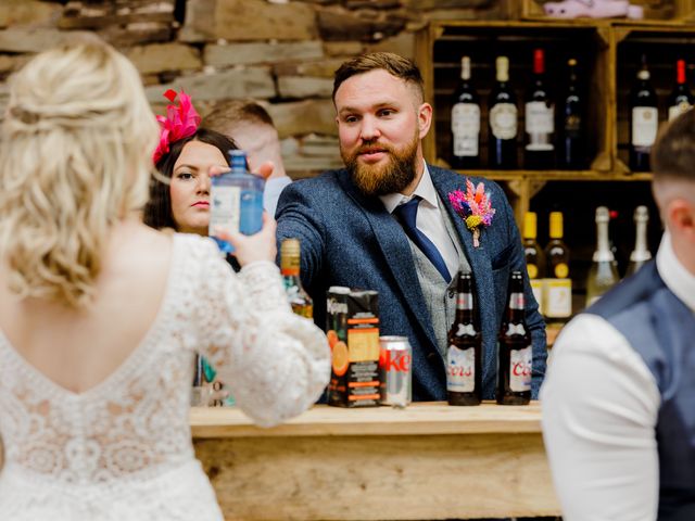 Simon and Ellie's Wedding in Brecon, Powys 62