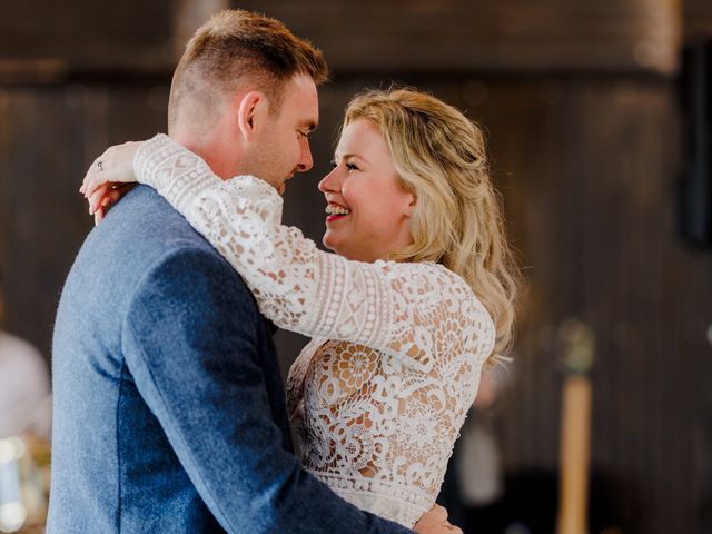 Simon and Ellie's Wedding in Brecon, Powys 72