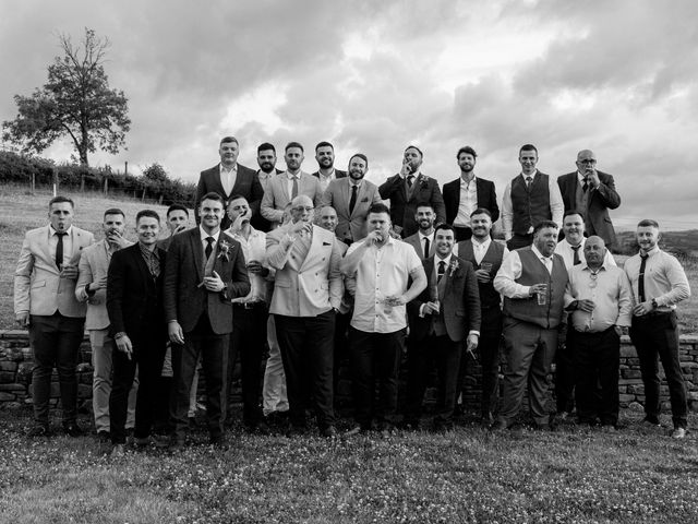 Simon and Ellie's Wedding in Brecon, Powys 89