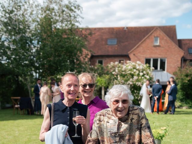 Pete and Kate&apos;s Wedding in Oxon, Oxfordshire 76