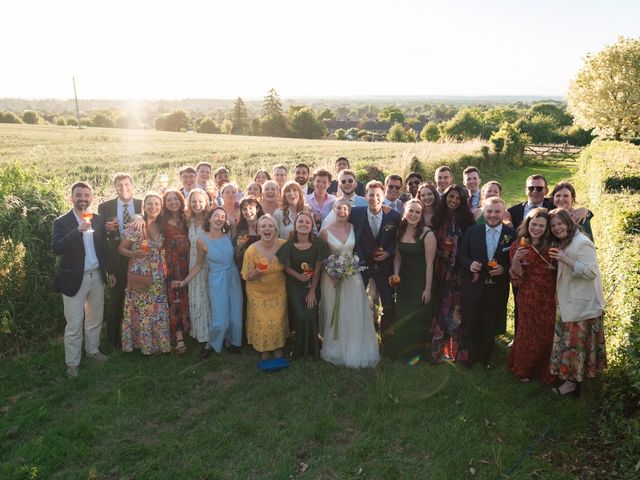 Pete and Kate&apos;s Wedding in Oxon, Oxfordshire 109