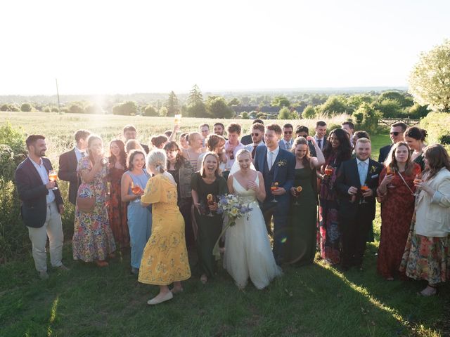 Pete and Kate&apos;s Wedding in Oxon, Oxfordshire 110