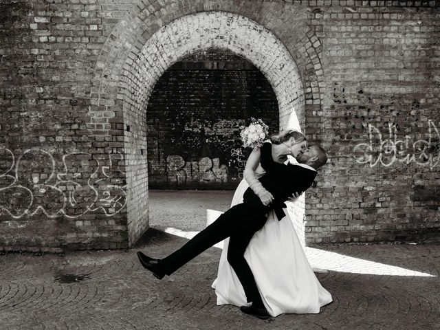 Rob and Emily's Wedding in Manchester, Greater Manchester 6