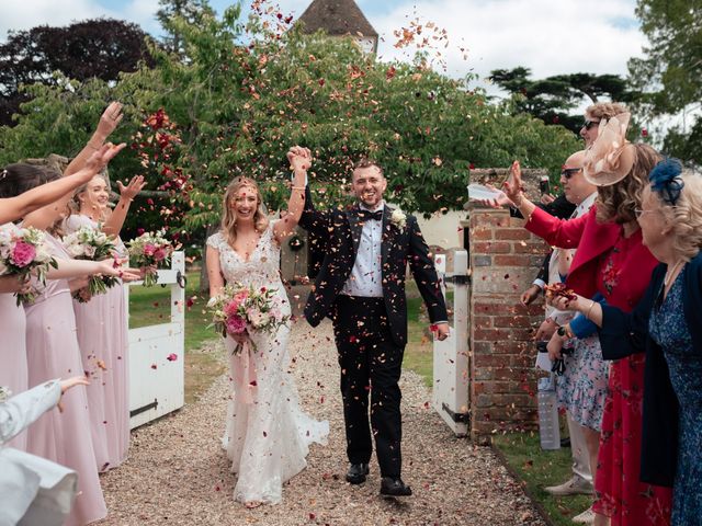 Alex and Megan&apos;s Wedding in Wasing, Berkshire 63