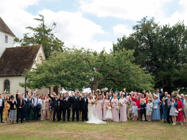 Alex and Megan&apos;s Wedding in Wasing, Berkshire 70