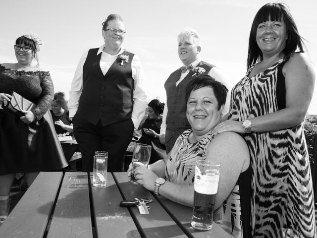 Karen and Michelle&apos;s Wedding in Saltburn-by-the-Sea, North Yorkshire 3