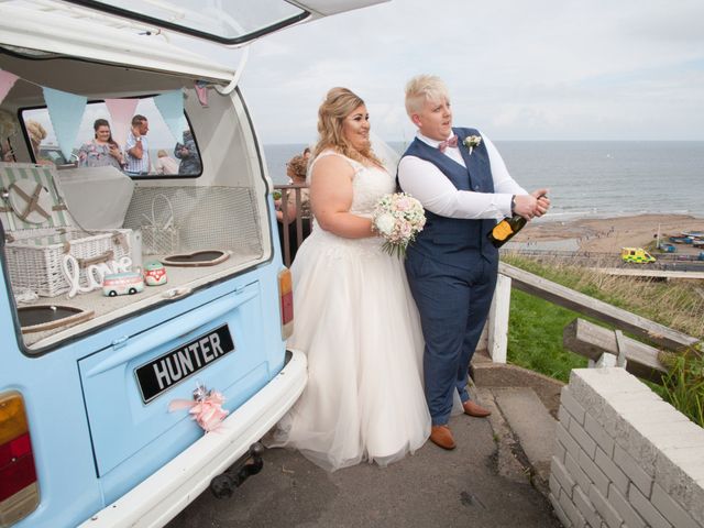 Karen and Michelle&apos;s Wedding in Saltburn-by-the-Sea, North Yorkshire 10