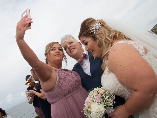 Karen and Michelle&apos;s Wedding in Saltburn-by-the-Sea, North Yorkshire 12