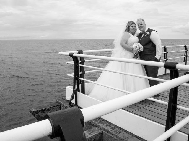 Karen and Michelle&apos;s Wedding in Saltburn-by-the-Sea, North Yorkshire 13