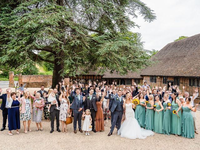 Daniel and Louise&apos;s Wedding in Chilham, Kent 48