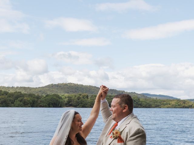 Aaron and Abbie's Wedding in Windermere, Cumbria 12
