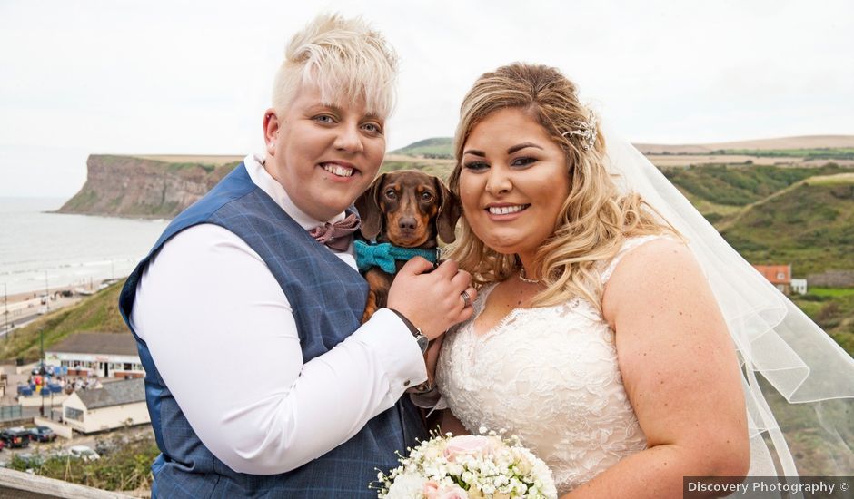 Karen and Michelle's Wedding in Saltburn-by-the-Sea, North Yorkshire