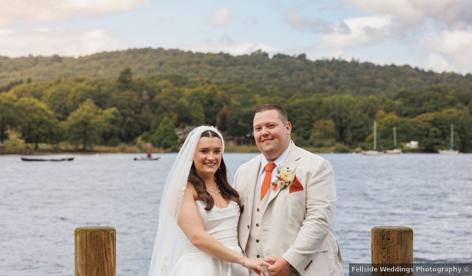 Aaron and Abbie's Wedding in Windermere, Cumbria