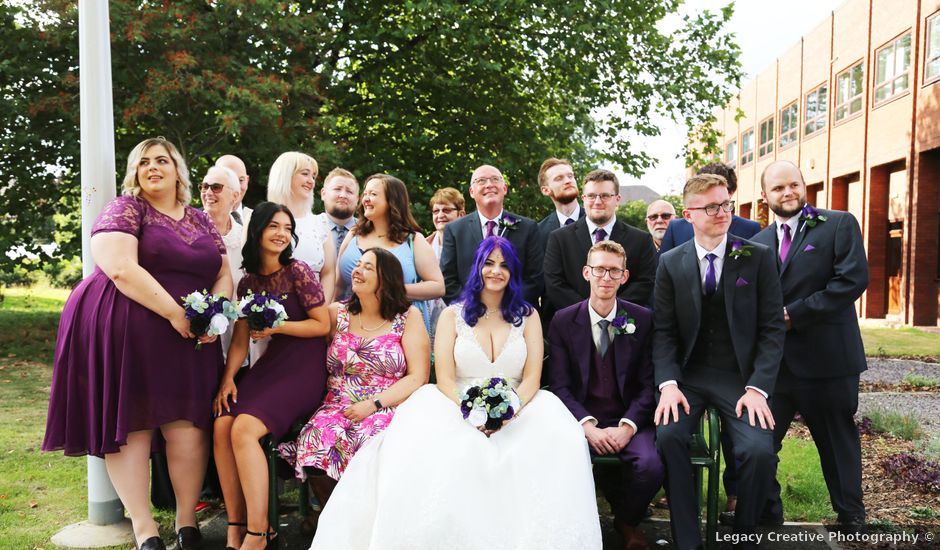 Liam and Heather's Wedding in Burton upon Trent, Staffordshire