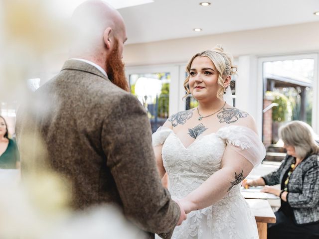 Sally Hayes and Zak Hayes's Wedding in  Alfreton, Derbyshire 4