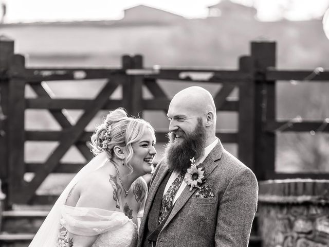 Sally Hayes and Zak Hayes's Wedding in  Alfreton, Derbyshire 6