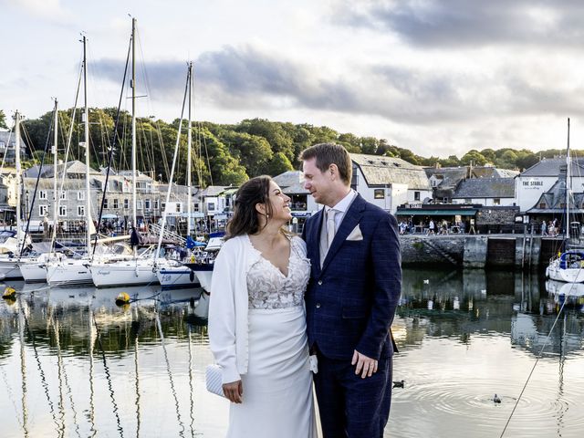 Thomas Mowatt and Kayleigh Mowatt's Wedding in Padstow, Cornwall 4