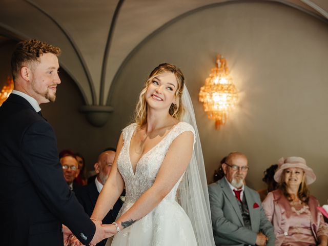 Dave and Kim's Wedding in Spennymoor, Durham 25