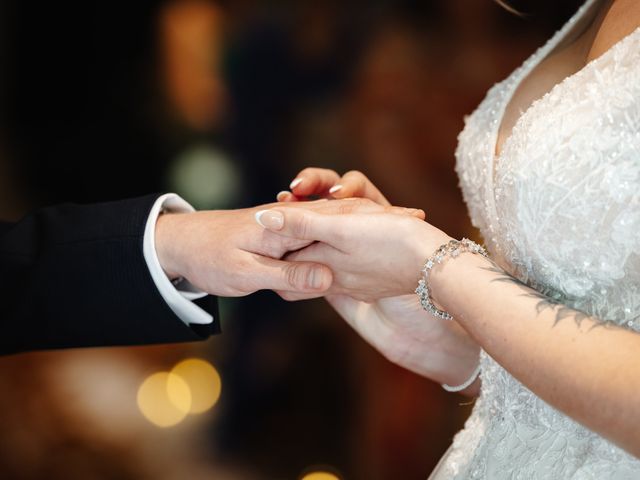 Dave and Kim's Wedding in Spennymoor, Durham 27