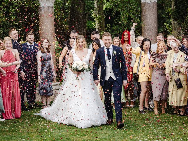 Dave and Kim's Wedding in Spennymoor, Durham 31